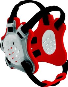 Cliff Keen Youth Tornado Wrestling Headgear Translucent, Scarlet & Black