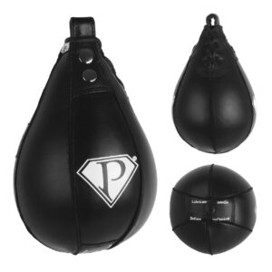 PRO Boxing Professional Real Leather Hanging Speed Bag