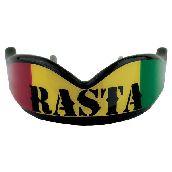 Fight Dentist Boil & Bite Mouthguard - Rasta - Image 2