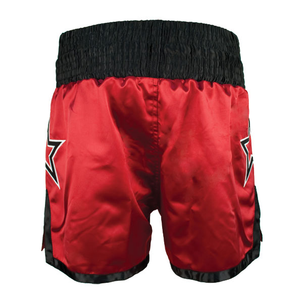 Triumph United Thai Fighter Shorts - Red - Image 3
