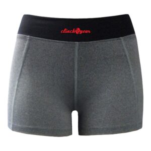 Cross Training Performance Micro Shorts - Grey/Red