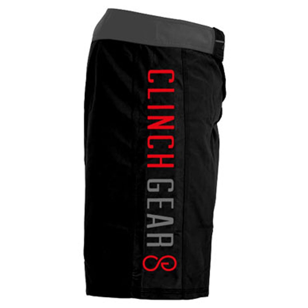 Clinch Gear Crossover 3 Shorts - Flash - Black/Grey/Red - Image 4