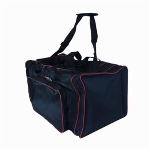 Macho Sports Bag - Black w/Red Trim