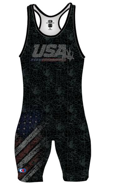 Cliff Keen The Patriot USA Men's Wrestling Singlet (Standard)