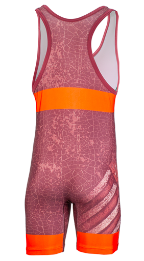 Cliff Keen The Patriot USA Wrestling Singlet (Scarlet Red) - Image 2