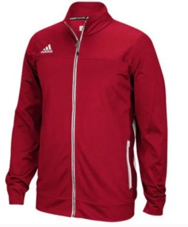 Adidas Team Utility Wrestling Warm-Up Jacket - Black and White - Image 2