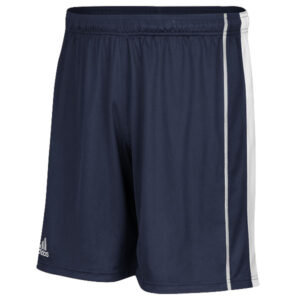 Adidas Utility Sports Training Athletic Shorts - Navy with White Stripe