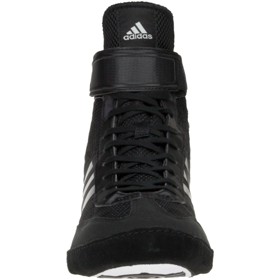 Adidas Combat Speed 5 Wrestling Shoe - Black/Silver/Black - Image 3