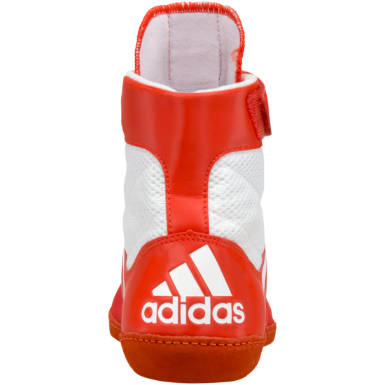 Womens Combat Speed 5 Wrestling Shoe - Red/White/Red - Image 4