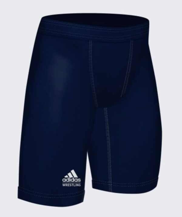 Adidas Stock High Performance Compression Shorts - Black - Image 2
