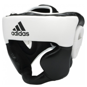 Adidas Full Face Protective Boxing & MMA Head Guard - Real Leather