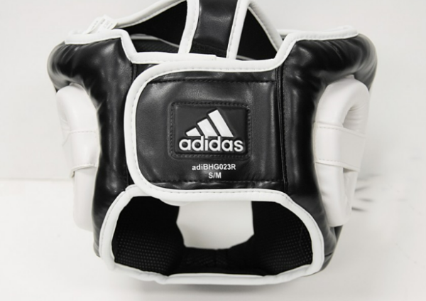 Adidas Full Face Protective Boxing & MMA Head Guard - Real Leather - Image 2