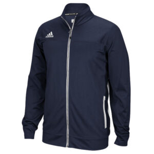 Adidas Team Utility Running Track Jacket - Navy Blue and White