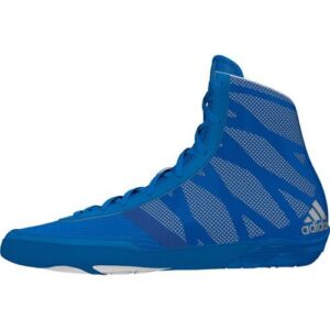 Adidas Pretereo III Wrestling Shoe - Royal/Silver/White