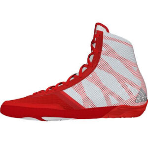 Adidas Pretereo III Wrestling Shoe - Red/Silver/White