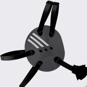 Adidas AE100C Response Earguards - Grey/Black