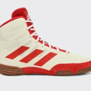 Adidas 231-Tech Fall 2.0 Youth Wrestling Shoe-White/Red