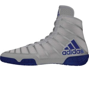 Women's Adizero Varner 2 Wrestling Shoe - Grey/Royal/White