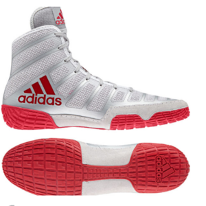 Adidas Adizero Varner 2 Men's Wrestling Shoe - Red and Silver