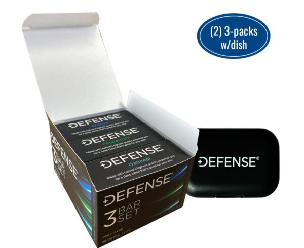 Defense Soap - 3 Bar All Natural American Made Soap Set - Image 2
