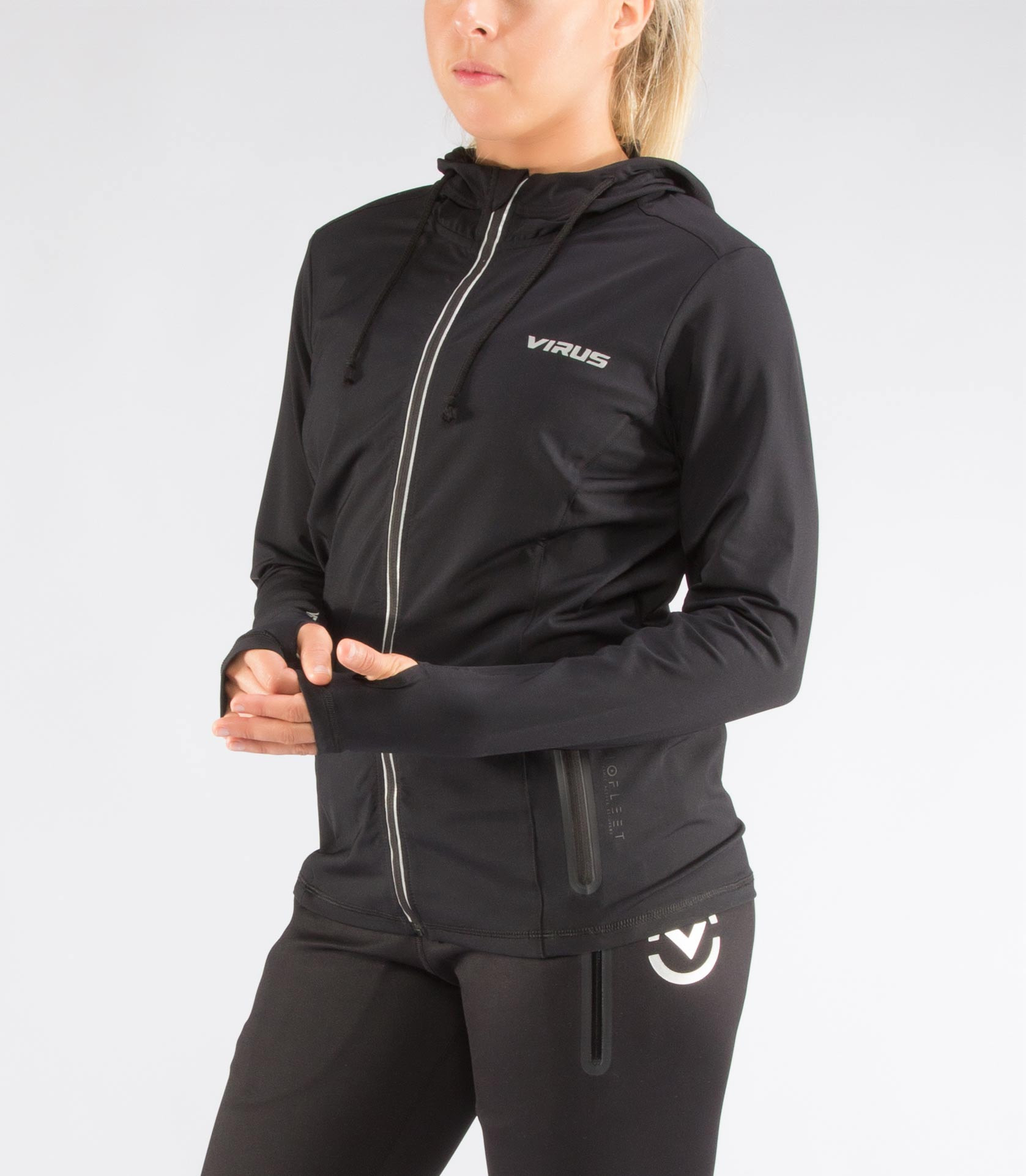 Virus Women's BioFleet Training Full Zip Jacket (EAu23) - Image 2