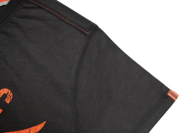 RDX Black/Orange Cracked Crest T-Shirt - Image 4