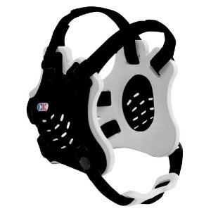 Cliff Keen F5 Tornado Wrestling Headgear - Black and White