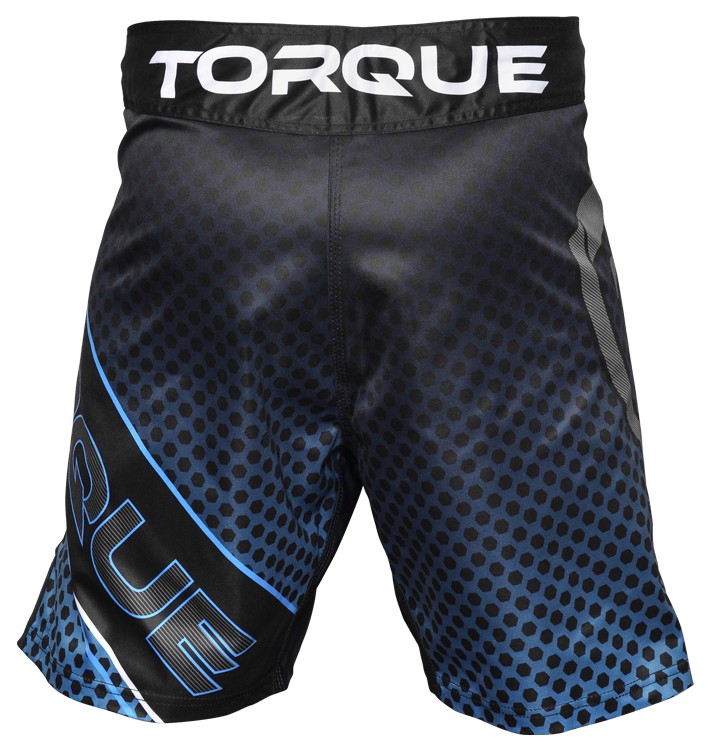 Torque Blue Grid Performance Shorts - Image 4