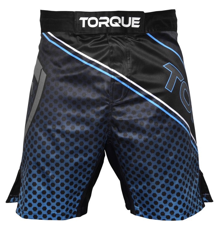 Torque Blue Grid Performance Shorts - Image 3