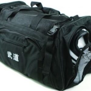 Budomart America Black Martial Arts Sparring Gear Bag