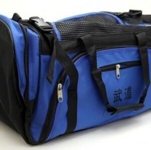 Budomart America Blue Martial Arts Sparring Gear Bag - with Breathable Mesh Top Large