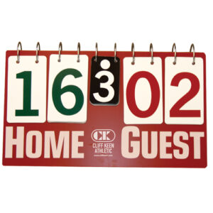 Cliff Keen 5 Panel Wrestling Tournament Flip-A-Score Card