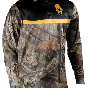 Cliff Keen - Iowa Wrestling Mossy Oak Sublimated 1/4 Zip Fleece