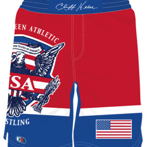 Cliff Keen Sublimated Historic Eagle Board Shorts