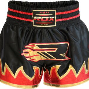 RDX Crimson Satin Muay Thai Shorts