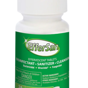 EfferSan 24-count 4 Gram Hypochlorous Acid (HOCL) Disinfectant Cleaning Tablets
