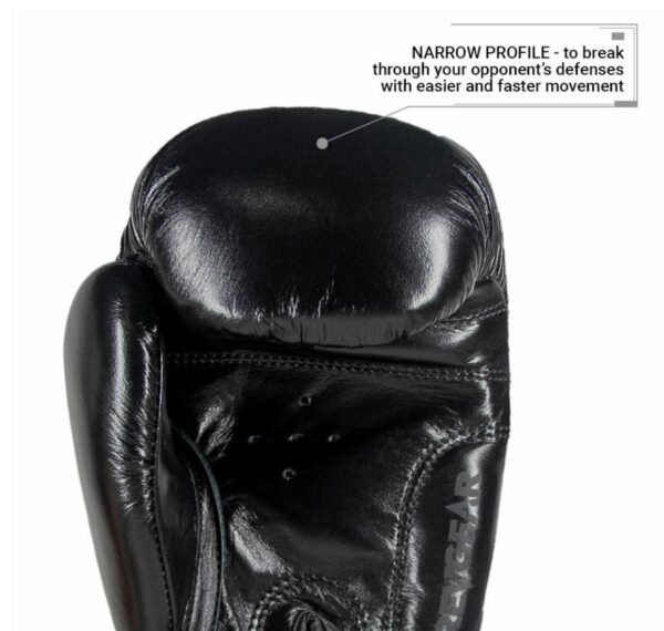Elite Leather Boxing Gloves - Image 2