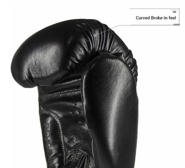 Elite Leather Boxing Gloves - Image 3