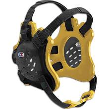 Cliff Keen F5 Tornado Wrestling Headgear - Black/Gold/Black