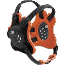 Cliff Keen F5 Tornado Wrestling Headgear - Black and Orange