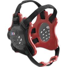 Cliff Keen F5 Tornado Wrestling Headgear - Black and Red