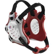 Cliff Keen F5 Tornado Wrestling Headgear - Translucent, Red and Black