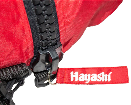 Fighter Backpack-Sportsbag Combination "WKF" "WAKO" - Red/Black - Image 2