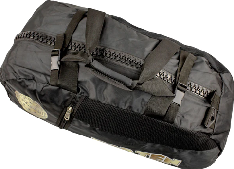 Fighter Backpack-Sportsbag-Dufflebag Combination “WAKO” - black/gold - Image 2