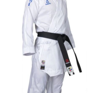 Fighter Hayashi Karate WFK Kumite GI "Air Deluxe" Blue Embroidery