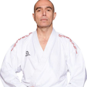Fighter Hayashi Karate-GI "Air Deluxe" - Red Embroidery