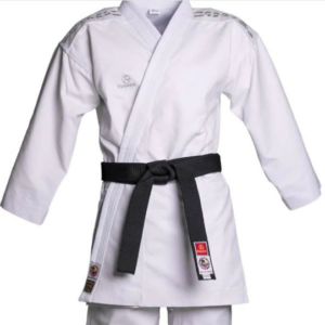 Fighter Hayashi Karate-Gi Bunkai - White Embroidery