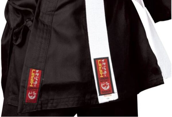 Fighter Hayashi Freestyle Karate Gi Kirin - Black - Image 3