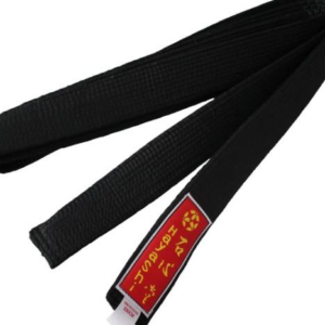 Fighter Hayashi Satin Black Belt - 0571-9