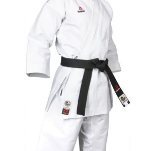 Fighter Hayashi WKF Approved Competition Karate-GI Katamori  - Blue Embroidery